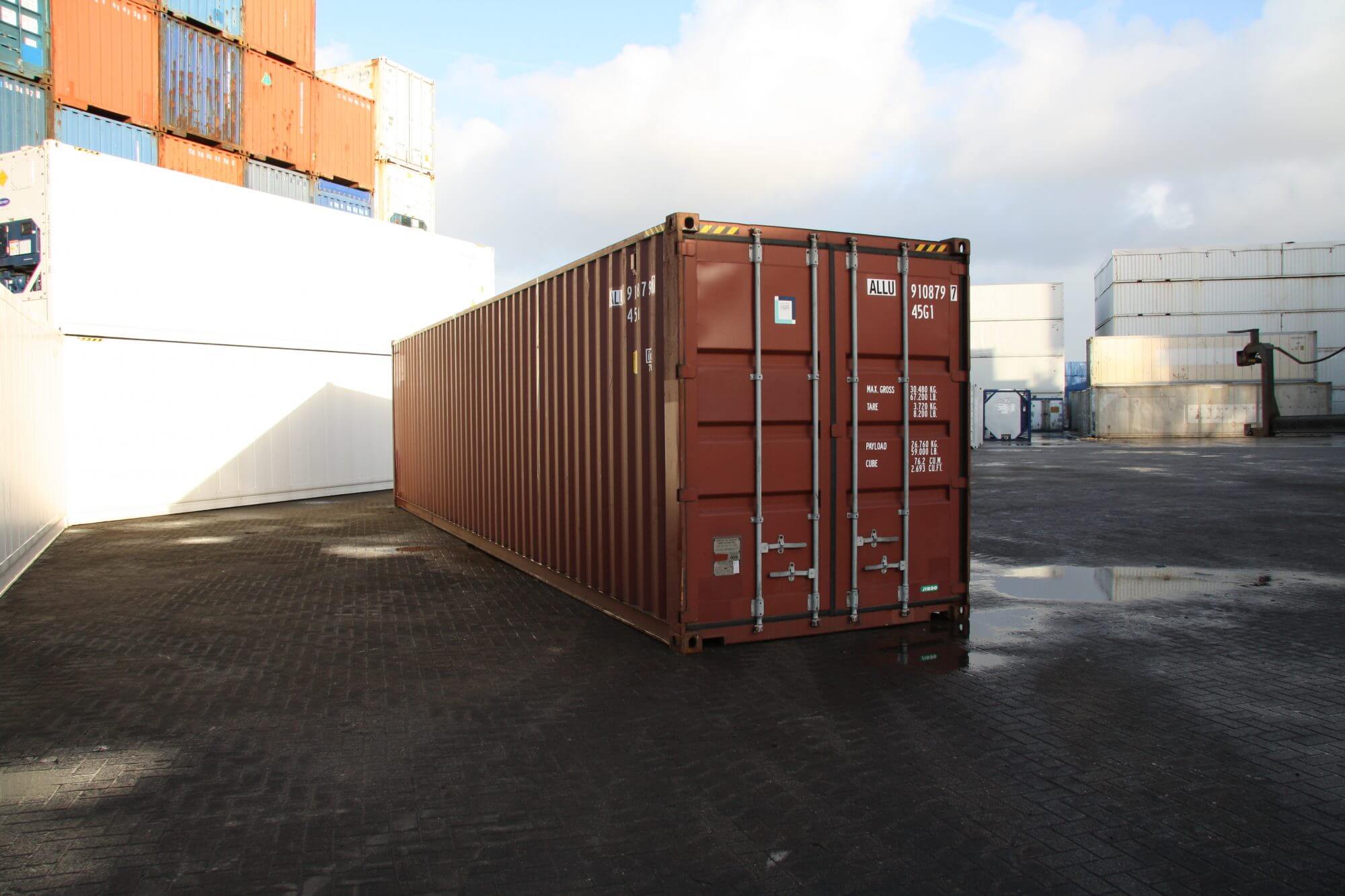 shipping container sizes 40ft container