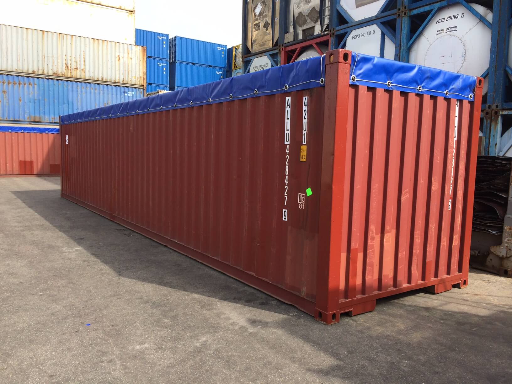 What is open top container? | 20FT & 40FT | Alconet Containers