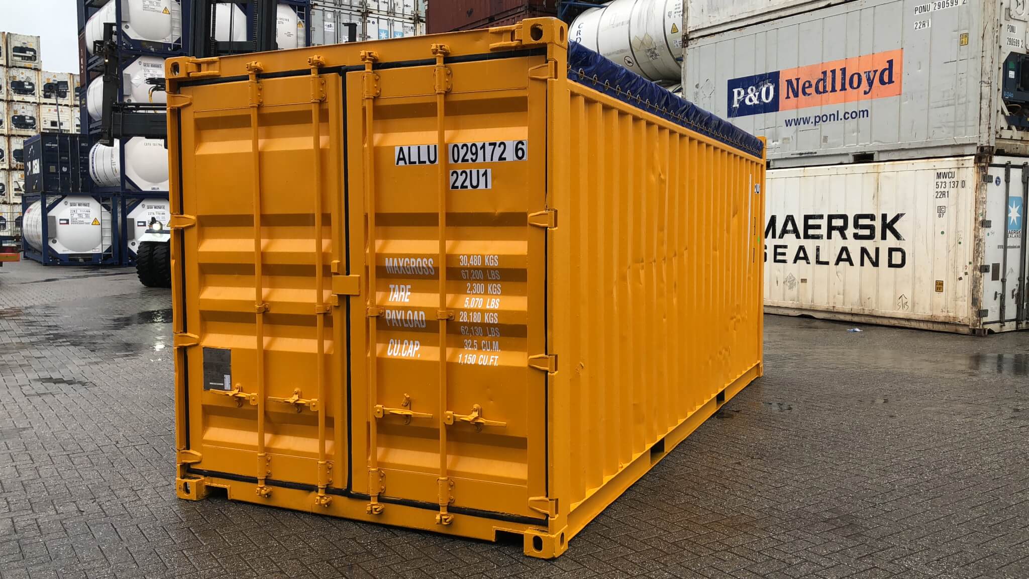 Refurbished 20ft open top container Containers