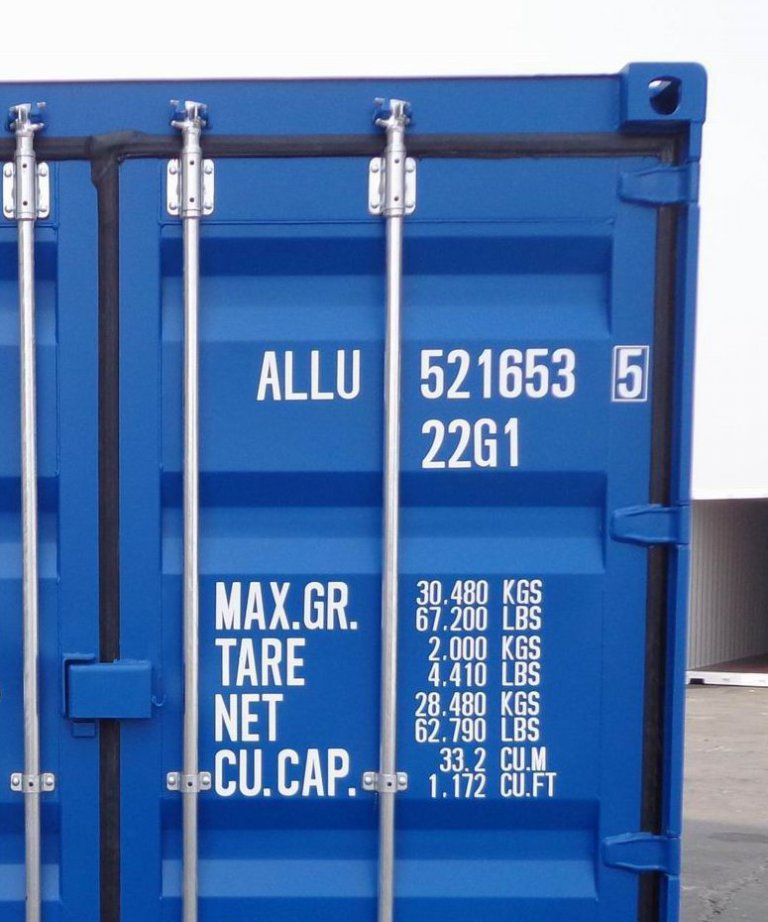 What Does the Codes on the Back of Shipping Containers Mean?