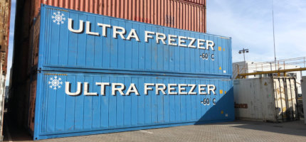 ultra freezers reefer containers beschikbaar vo